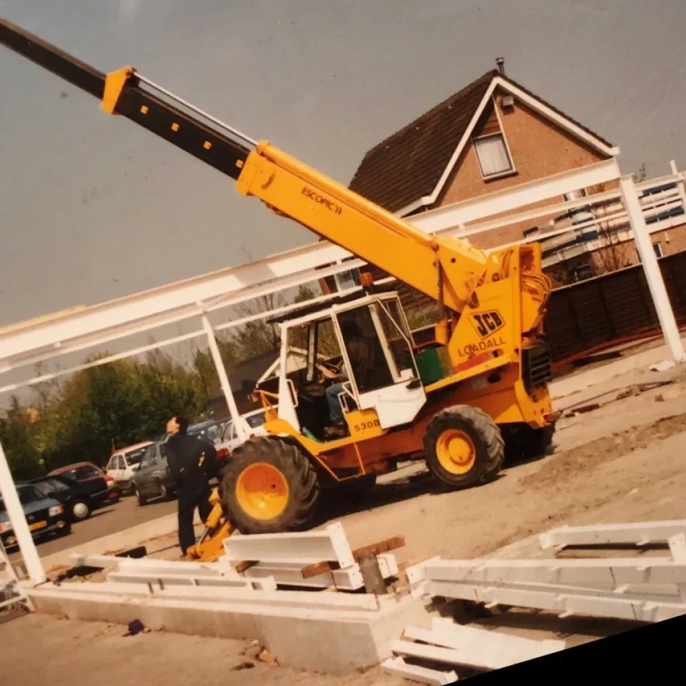 Bouw showroom Ameide 1990