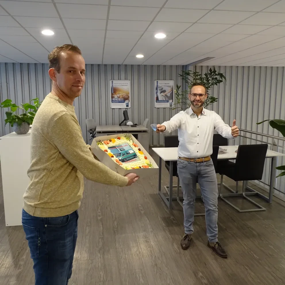 Eerste taart ivm 40 jarig bestaan