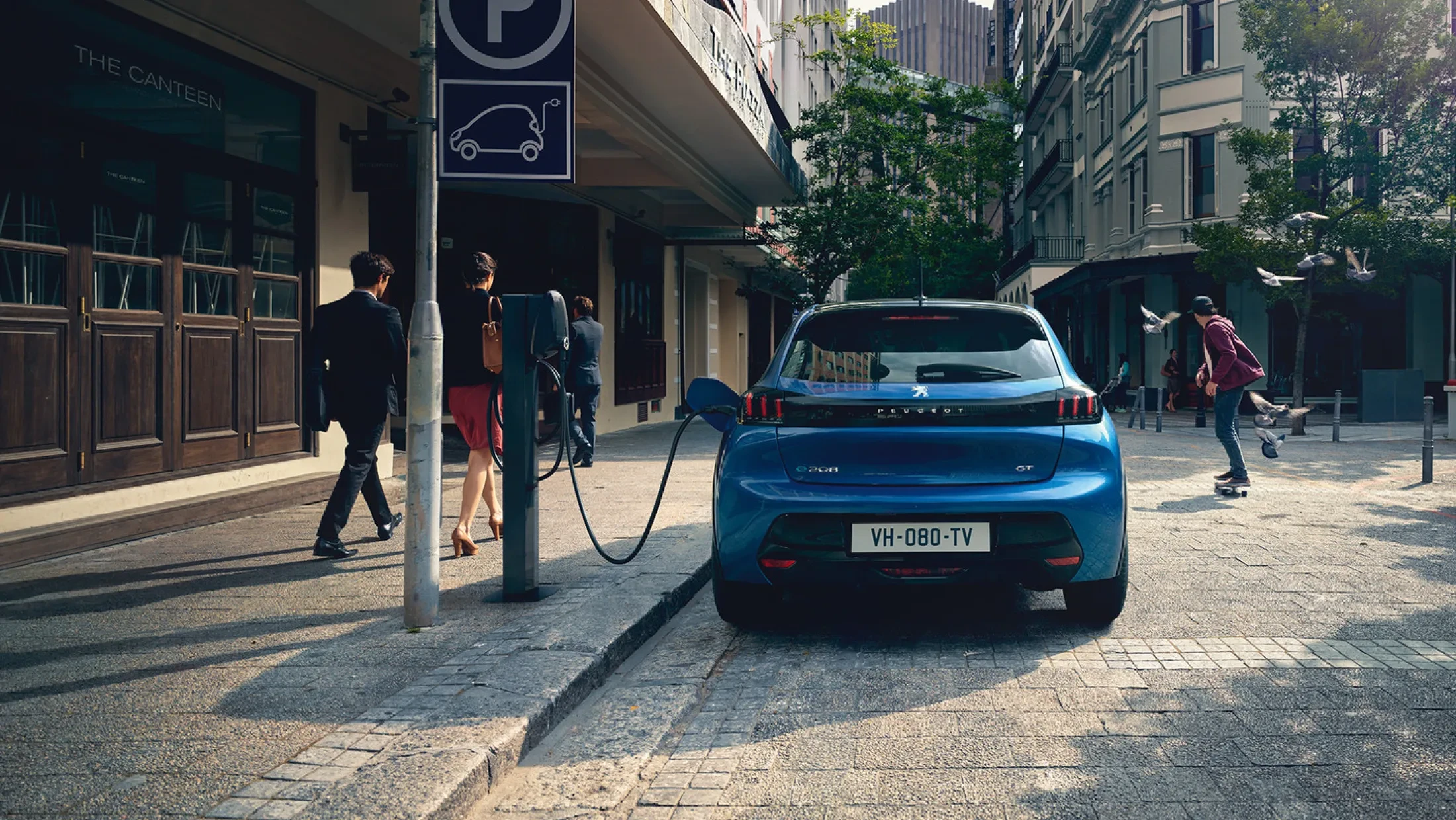 Peugeot 208 achteraanzicht