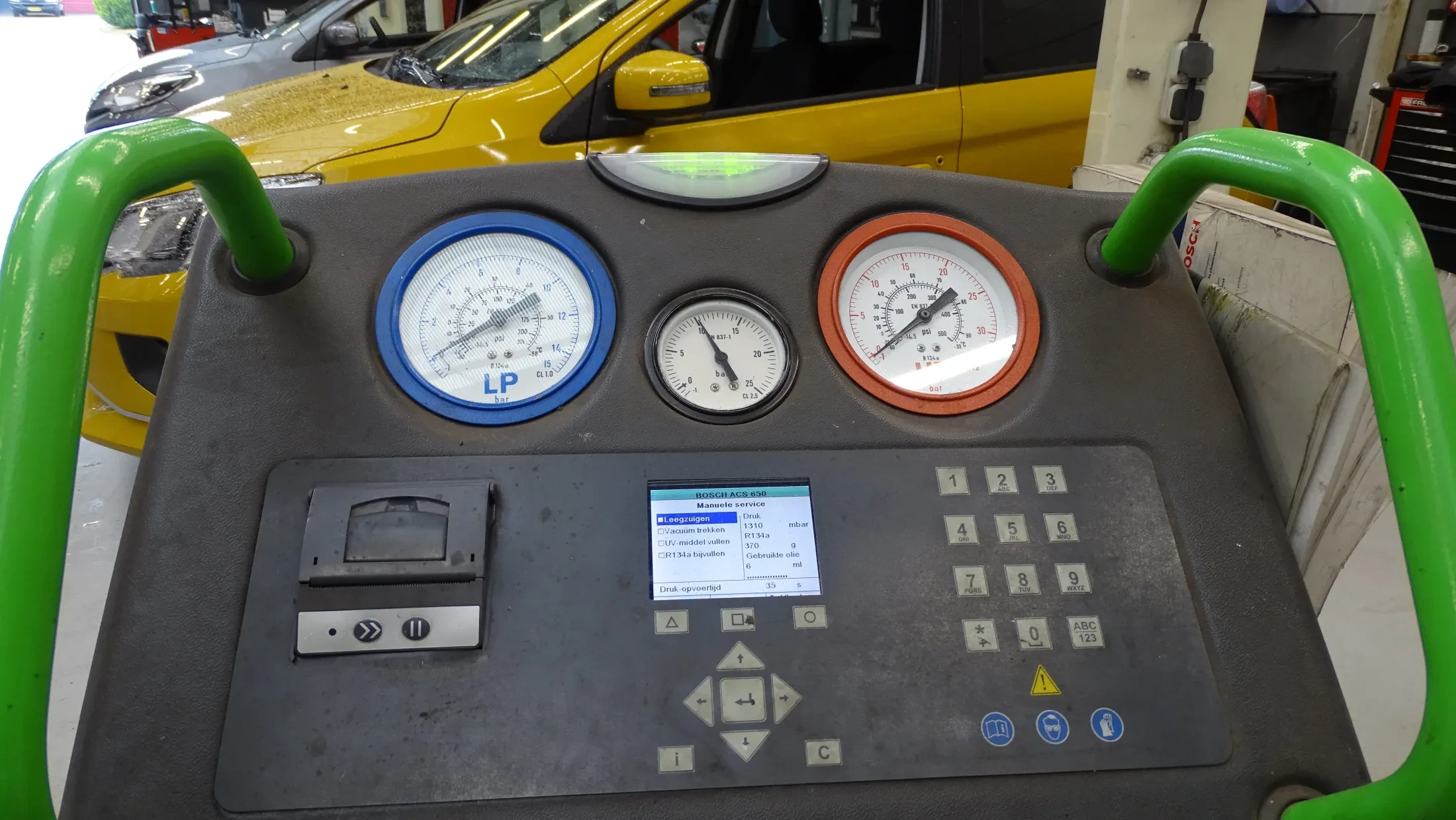 Scherm airco apparaat